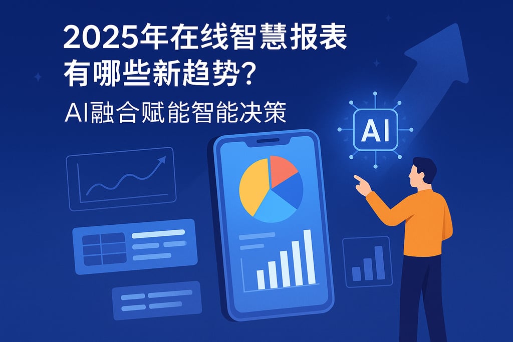 2025年在线智慧报表会有哪些新趋势？AI融合赋能智能决策