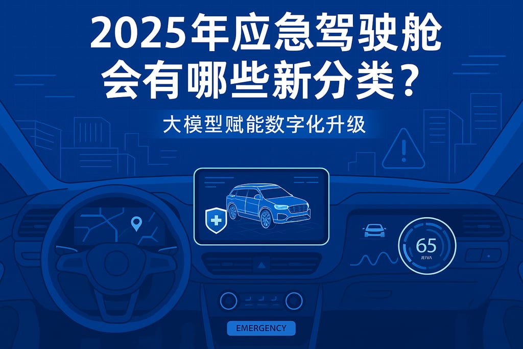 2025年应急驾驶舱会有哪些新分类？大模型赋能数字化升级
