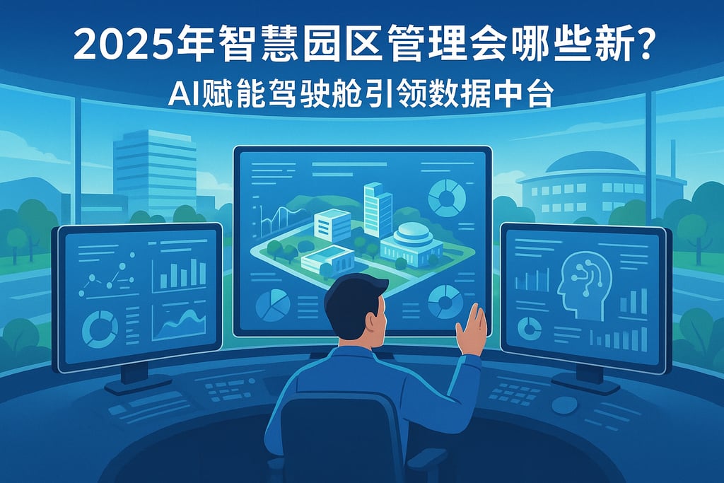 2025年智慧园区管理会有哪些新趋势？AI赋能驾驶舱引领数据中台