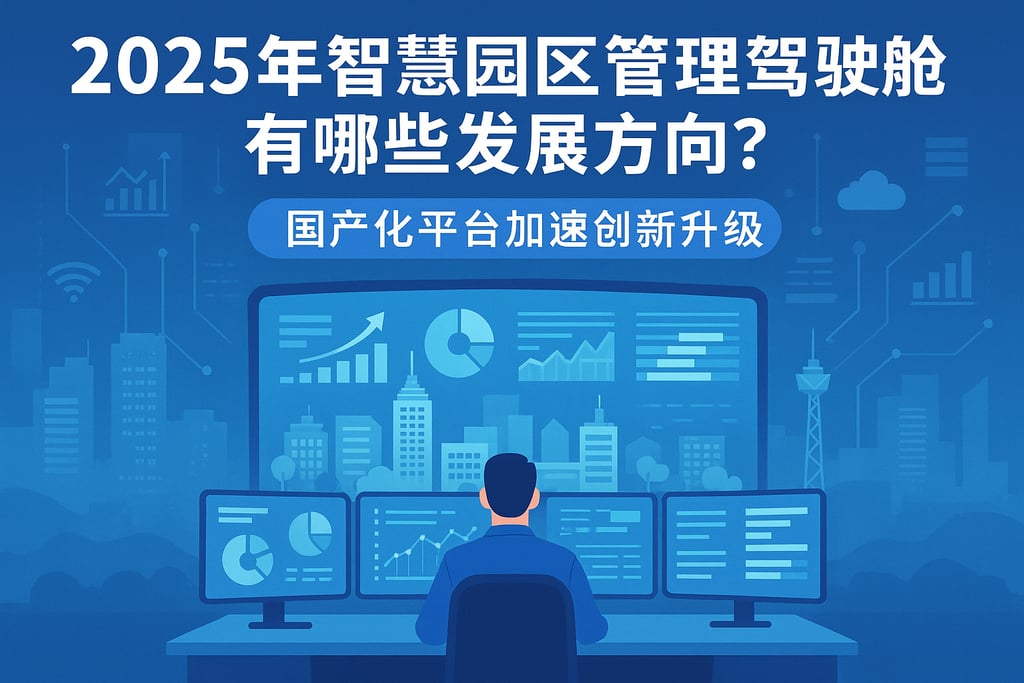 2025年智慧园区管理驾驶舱有哪些发展方向？国产化平台加速创新升级
