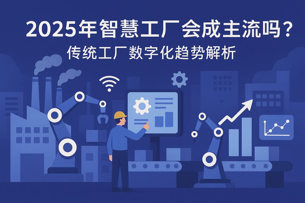 2025年智慧工厂会成主流吗？传统工厂数字化趋势解析