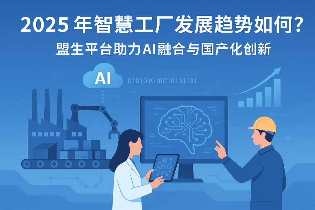 2025年智慧工厂发展趋势如何？盟生平台助力AI融合与国产化创新