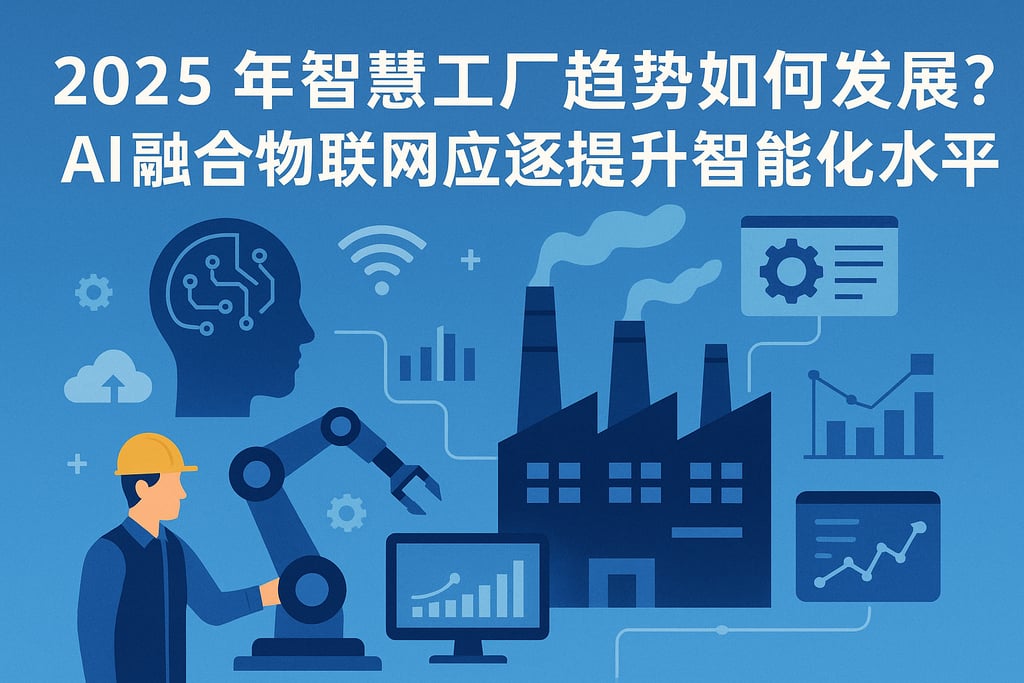 2025年智慧工厂趋势如何发展？AI融合物联网参数提升智能化水平