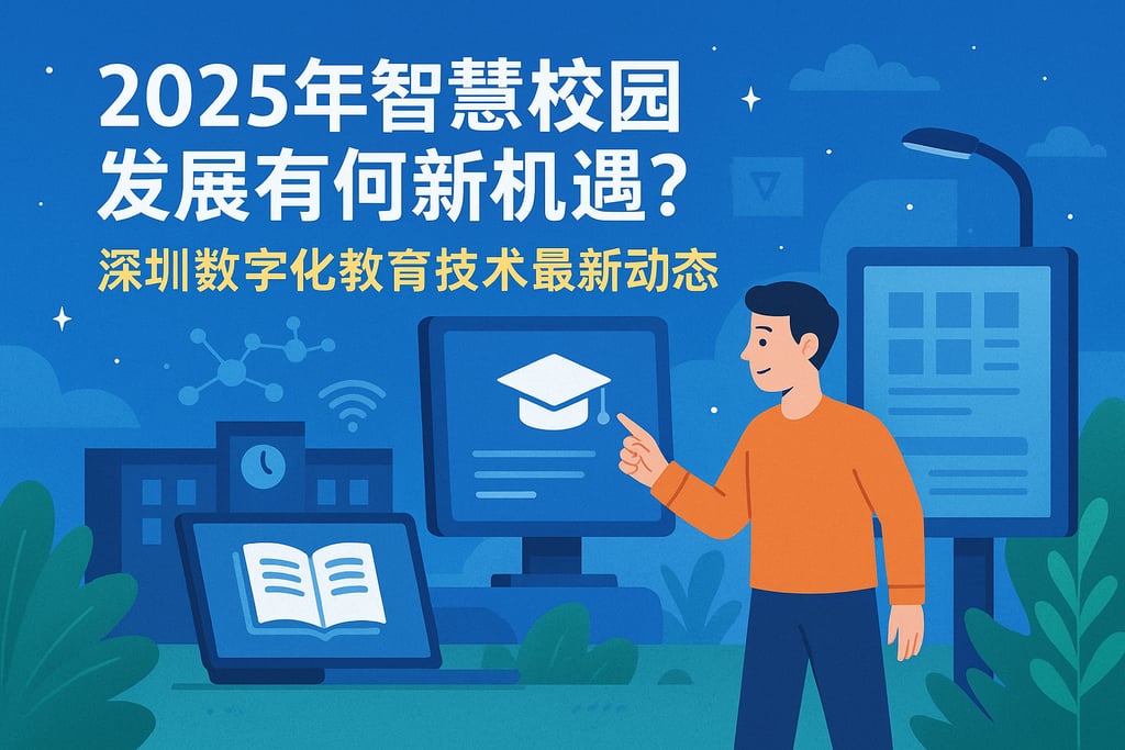 2025年智慧校园发展有何新机遇？深圳数字化教育技术最新动态
