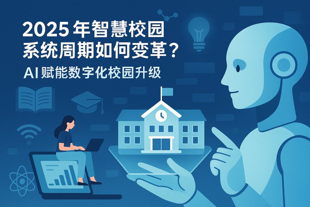 2025年智慧校园系统周期如何变革？AI赋能数字化校园升级
