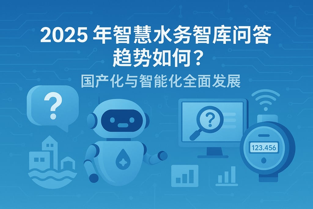 2025年智慧水务智库问答趋势如何？国产化与智能化全面发展