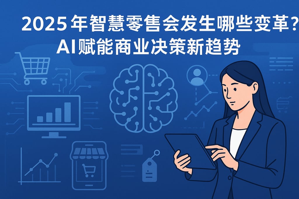 2025年智慧零售会发生哪些变革？AI赋能商业决策新趋势