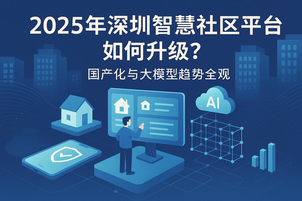 2025年深圳智慧社区平台如何升级？国产化与大模型趋势全观