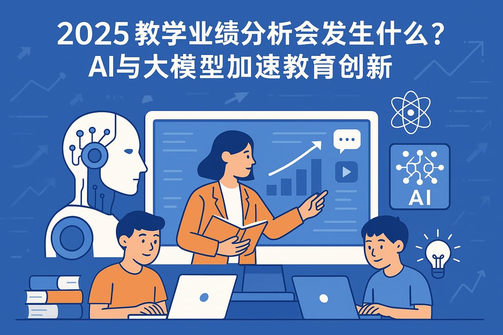 2025教学业绩分析会发生什么？AI与大模型加速教育创新
