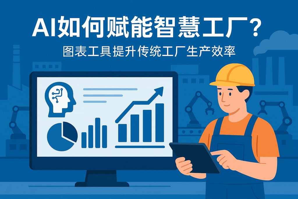 AI如何赋能智慧工厂？图表工具提升传统工厂生产效率