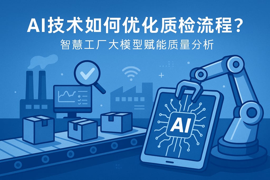 AI技术如何优化质检流程？智慧工厂大模型赋能质量分析