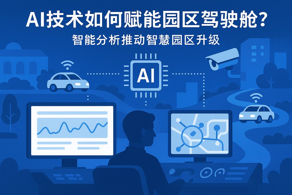 AI技术如何赋能园区驾驶舱？智能分析推动智慧园区升级