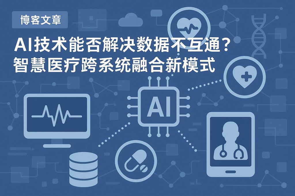 AI技术能否解决数据不互通？智慧医疗跨系统融合新模式