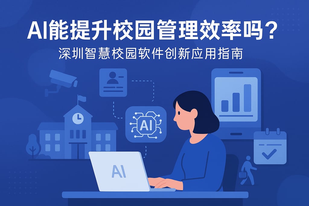 AI能提升校园管理效率吗？深圳智慧校园软件创新应用指南