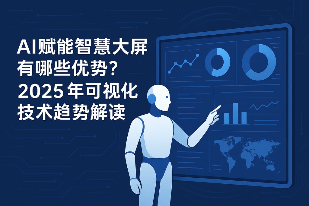 AI赋能智慧大屏有哪些优势？2025年可视化技术趋势解读