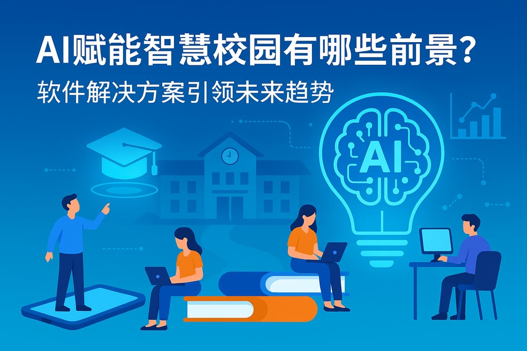 AI赋能智慧校园有哪些前景？软件解决方案引领未来趋势