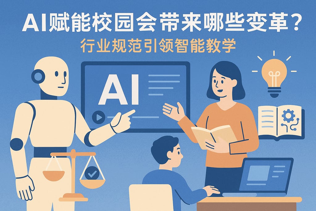 AI赋能校园会带来哪些变革？行业规范引领智能教学