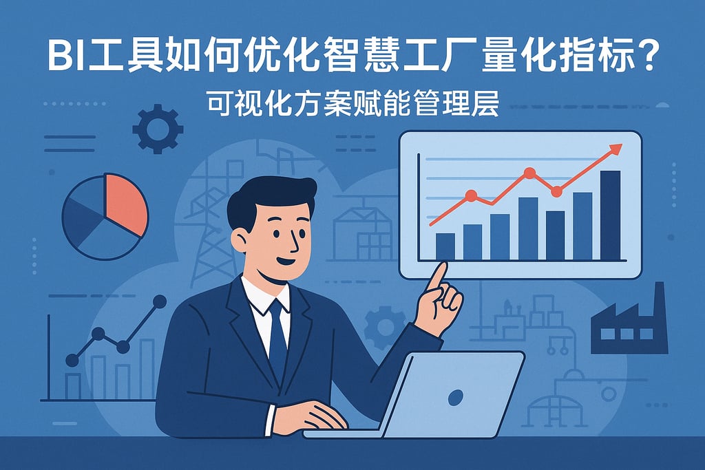 BI工具如何优化智慧工厂量化指标？可视化方案赋能管理层