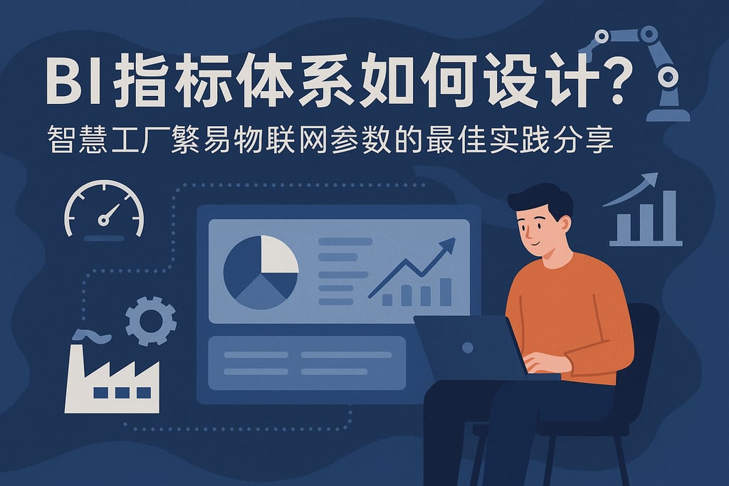 BI指标体系如何设计？智慧工厂繁易物联网参数的最佳实践分享