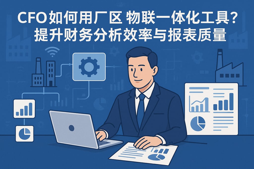 CFO如何用厂区物联一体化工具？提升财务分析效率与报表质量