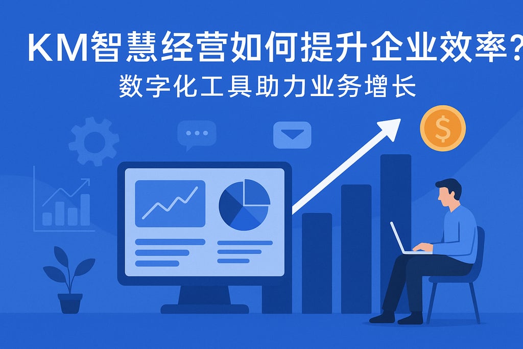 km智慧经营如何提升企业效率？数字化工具助力业务增长