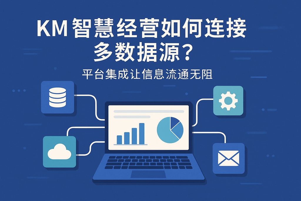 km智慧经营如何连接多数据源？平台集成让信息流通无阻
