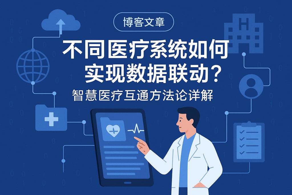 不同医疗系统如何实现数据联动？智慧医疗互通方法论详解