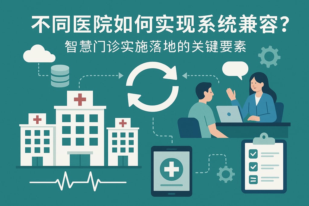 不同医院如何实现系统兼容？智慧门诊实施落地的关键要素