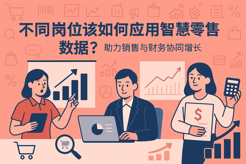 不同岗位该如何应用智慧零售数据？助力销售与财务协同增长