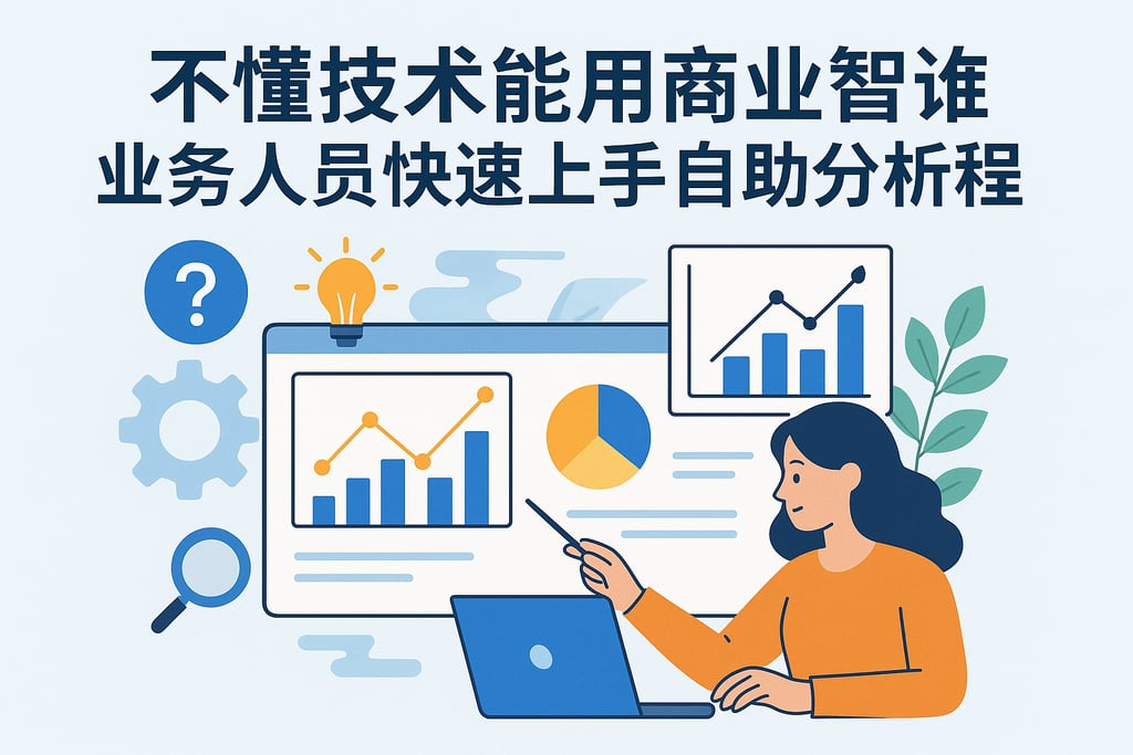 不懂技术能用商业智慧吗？业务人员快速上手自助分析教程