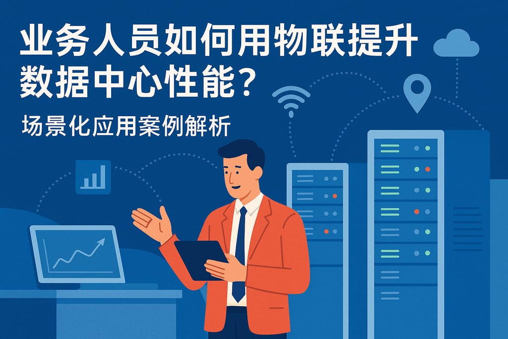 业务人员如何用物联提升数据中心性能？场景化应用案例解析