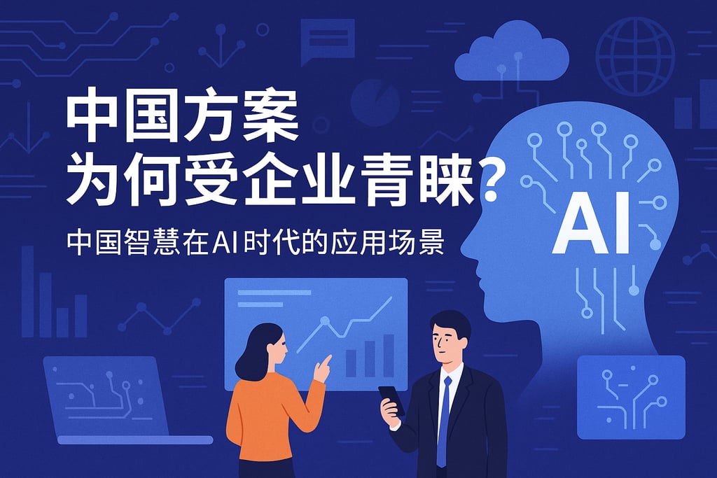 中国方案为何受企业青睐？中国智慧在AI时代的应用场景