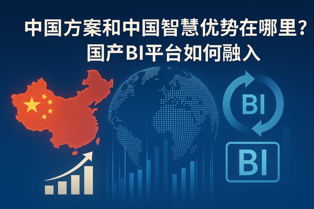 中国方案和中国智慧优势在哪里？国产BI平台如何融入