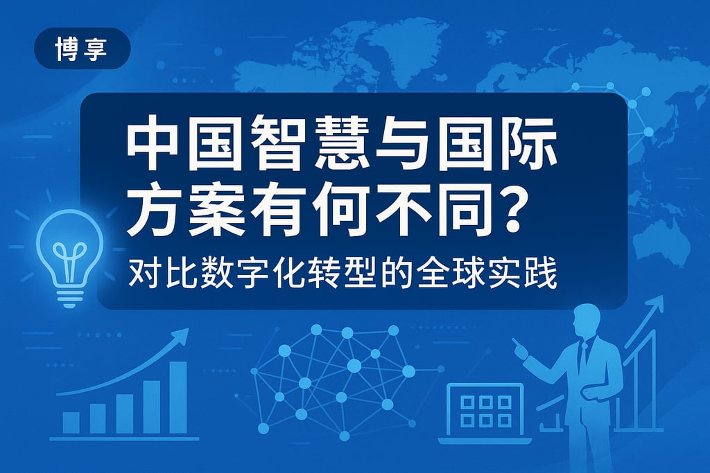 中国智慧与国际方案有何不同？对比数字化转型的全球实践