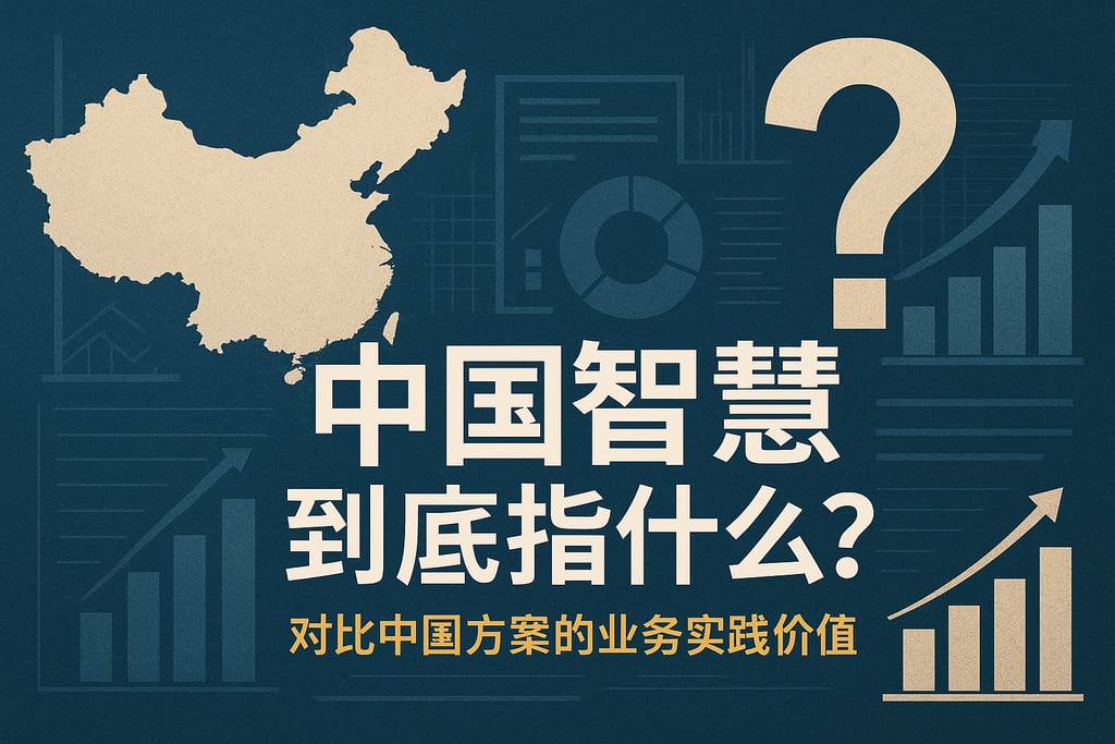 中国智慧到底指什么？对比中国方案的业务实践价值