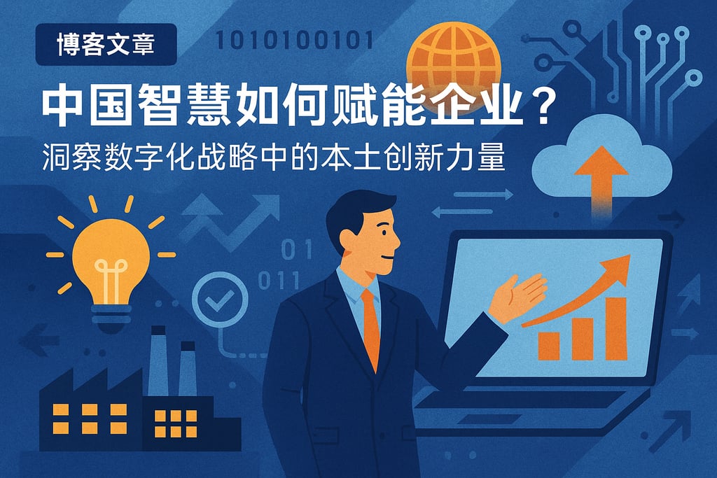 中国智慧如何赋能企业？洞察数字化战略中的本土创新力量