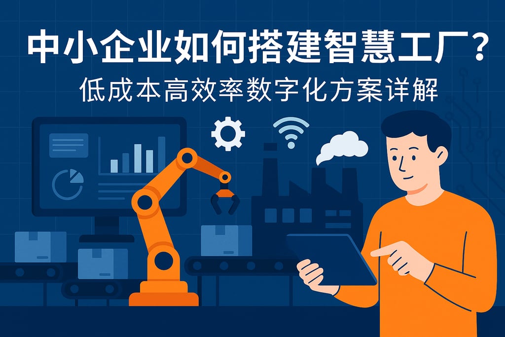 中小企业如何搭建智慧工厂？低成本高效率数字化方案详解