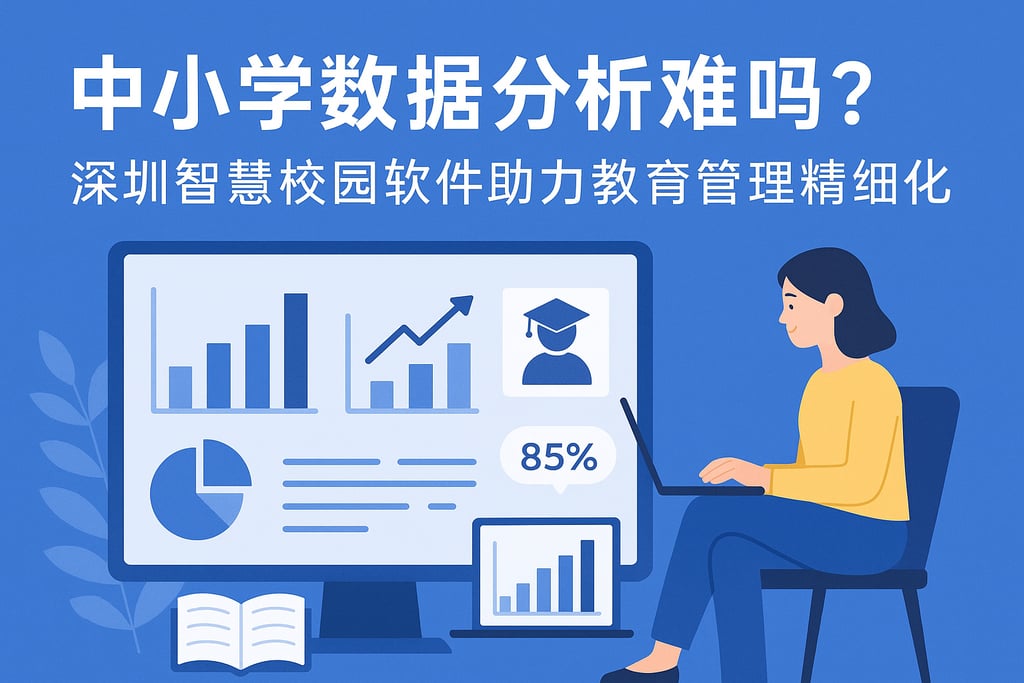 中小学数据分析难吗？深圳智慧校园软件助力教育管理精细化