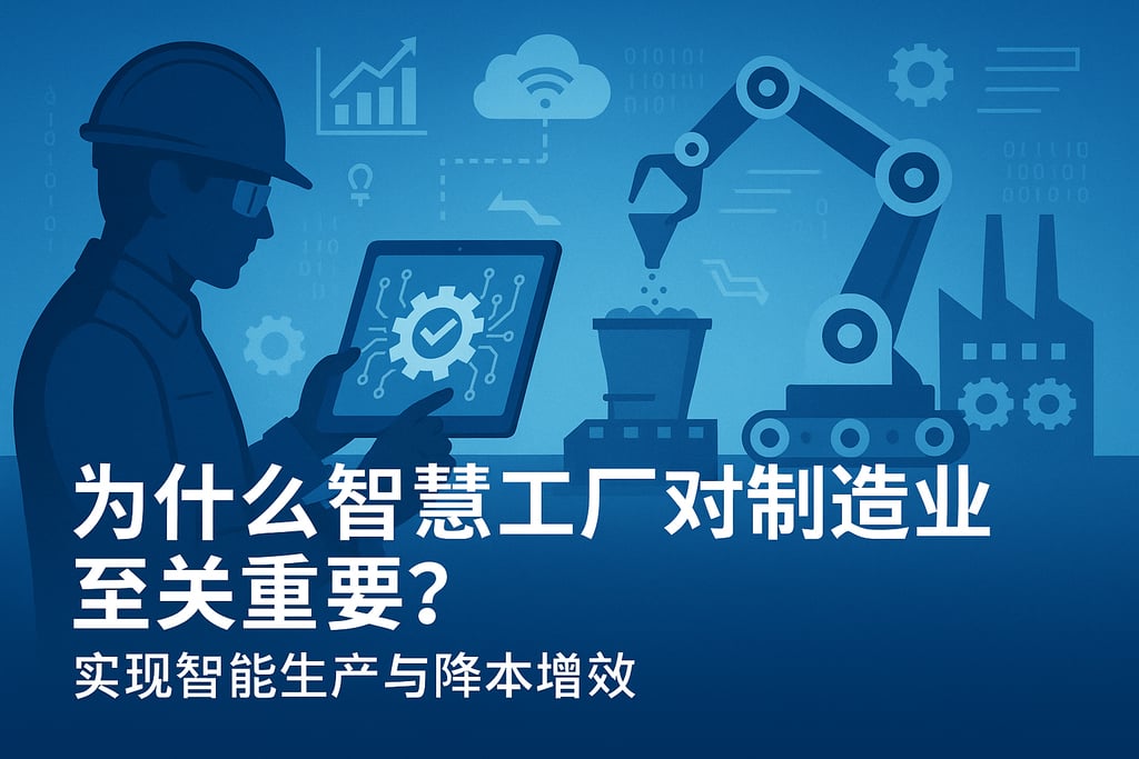 为什么智慧工厂对制造业至关重要？实现智能生产与降本增效