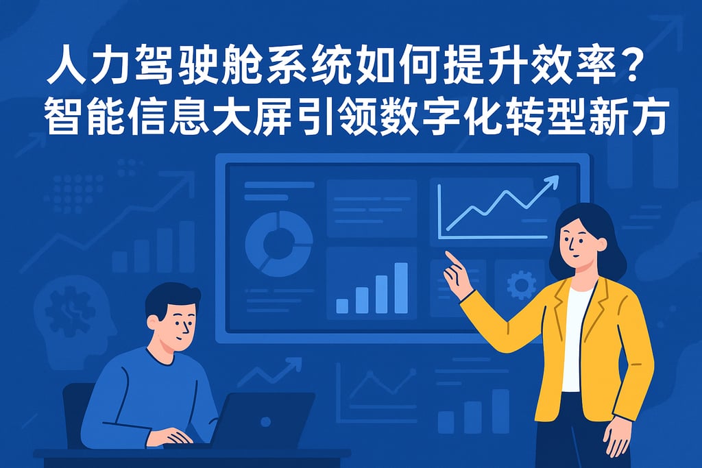 人力驾驶舱系统如何提升效率？智能信息大屏引领数字化转型新方向