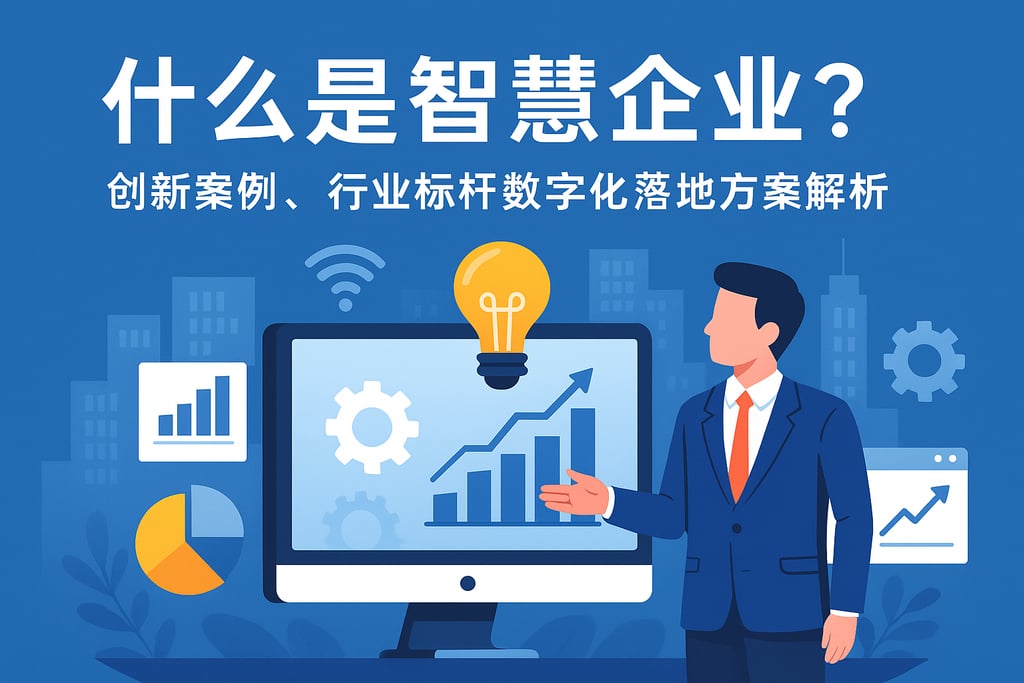 什么是智慧企业创新案例？行业标杆数字化落地方案解析
