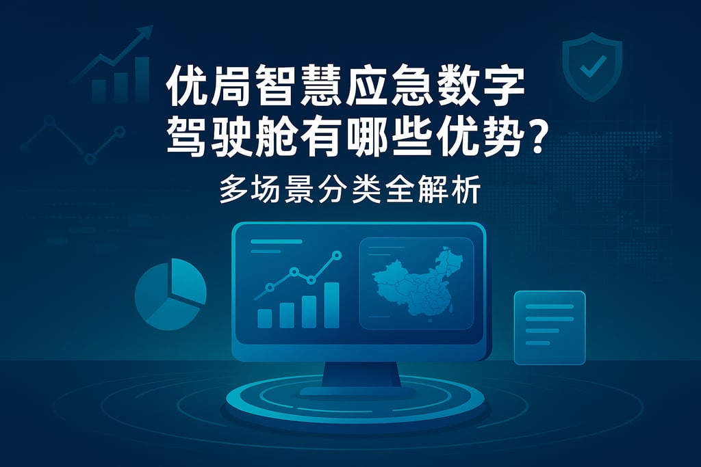 代理智慧应急数字驾驶舱有哪些优势？多场景分类全解析