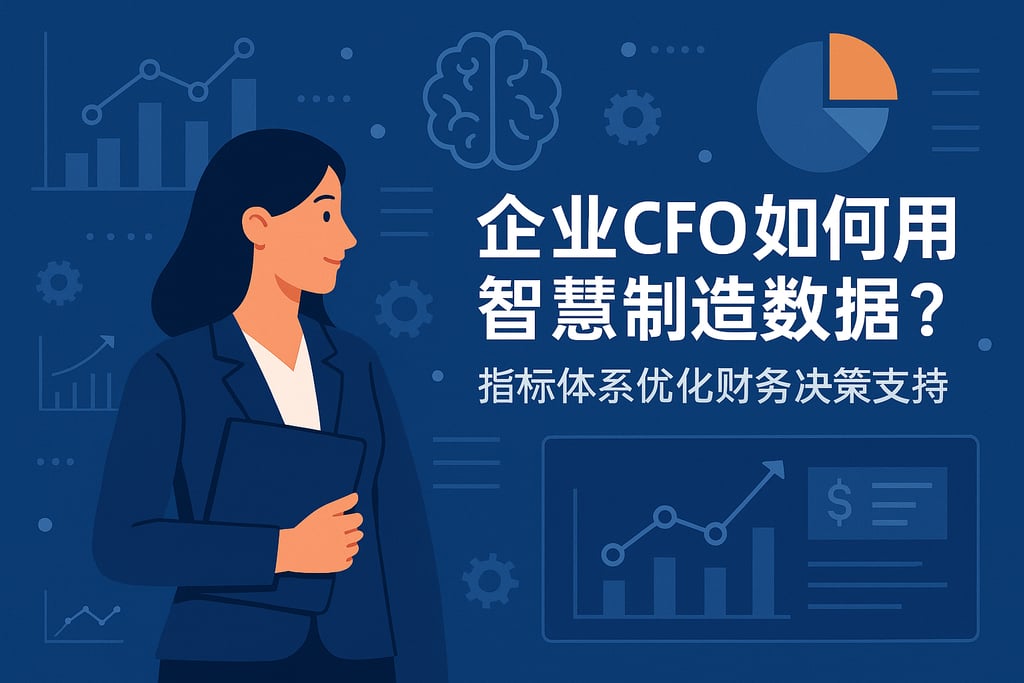 企业CFO如何用智慧制造数据？指标体系优化财务决策支持