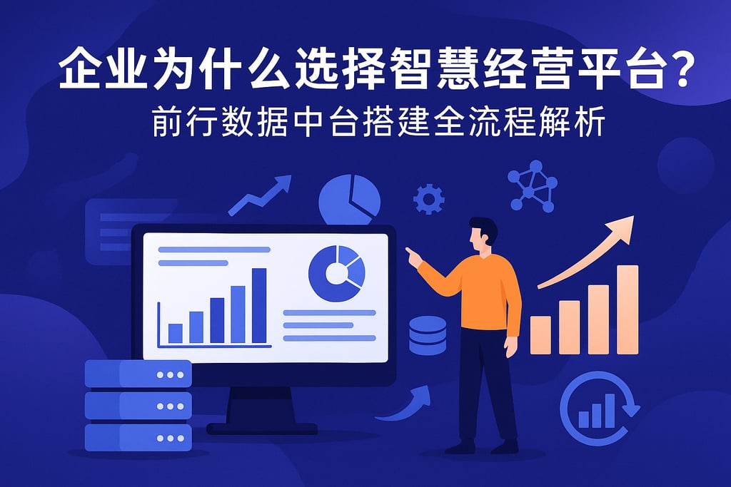 企业为什么选择智慧经营平台？前行数据中台搭建全流程解析