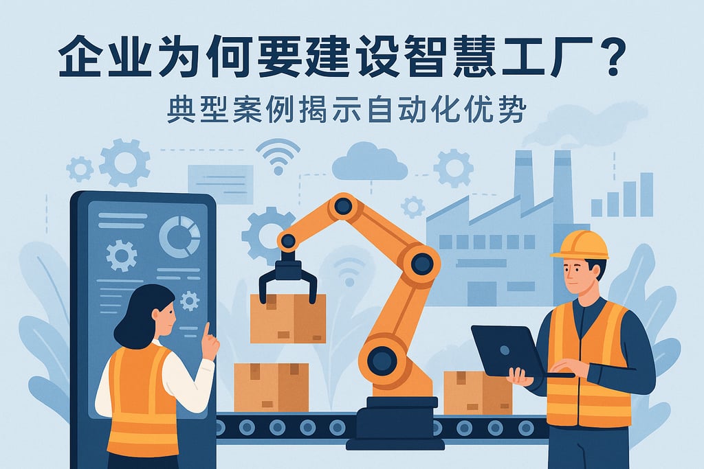 企业为何要建设智慧工厂？典型案例揭示自动化优势