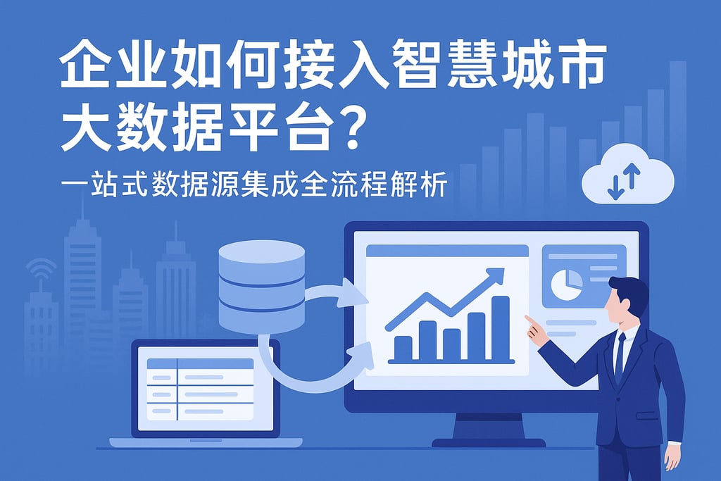 企业如何接入智慧城市大数据平台？一站式数据源集成全流程解析