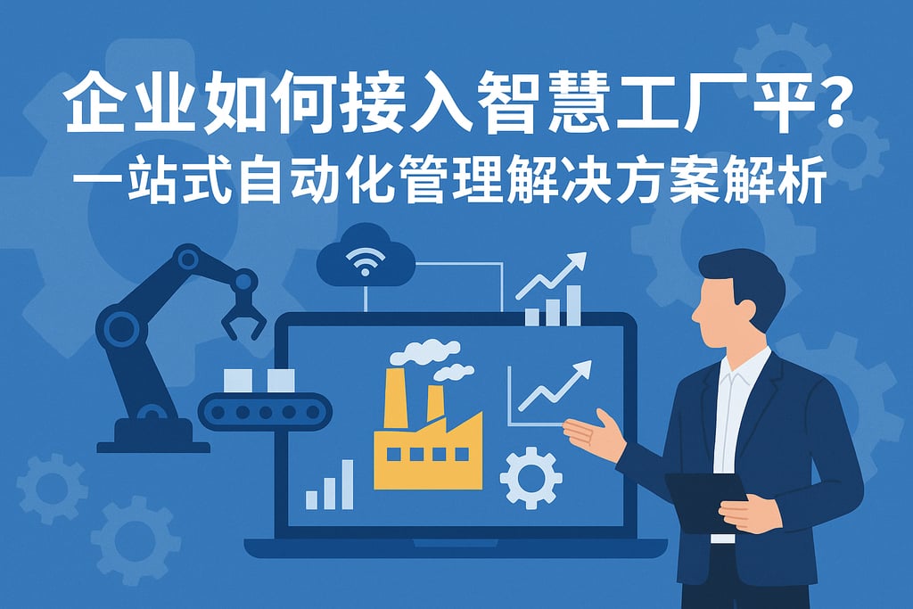 企业如何接入智慧工厂平台？一站式自动化管理解决方案解析