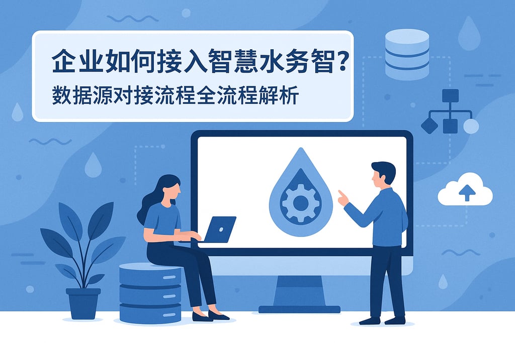 企业如何接入智慧水务智库？数据源对接流程全流程解析