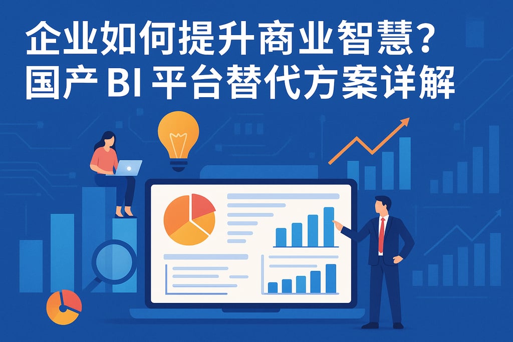 企业如何提升商业智慧？国产BI平台替代方案详解