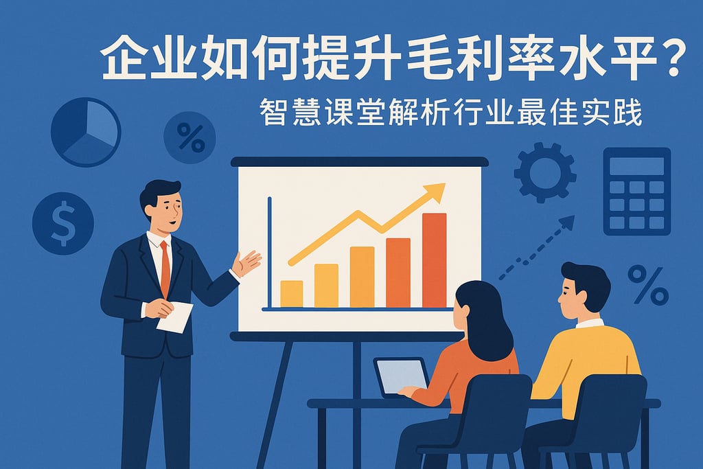 企业如何提升毛利率水平？智慧课堂解析行业最佳实践